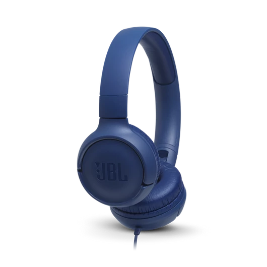JBL Tune 500 (Vezetékes fejhallgató), Kék