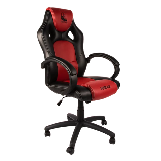 KONIX - DRAKKAR Jötun Gaming Szék, Fekete-Piros