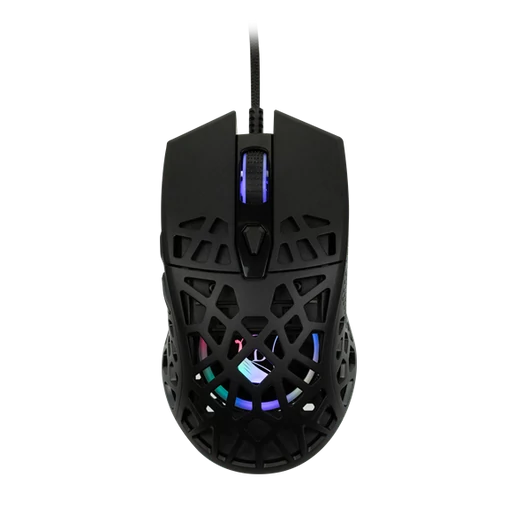 KONIX - DRAKKAR PC Aegir Ultra Egér Vezetékes Gaming 10000DPI, Fekete RGB