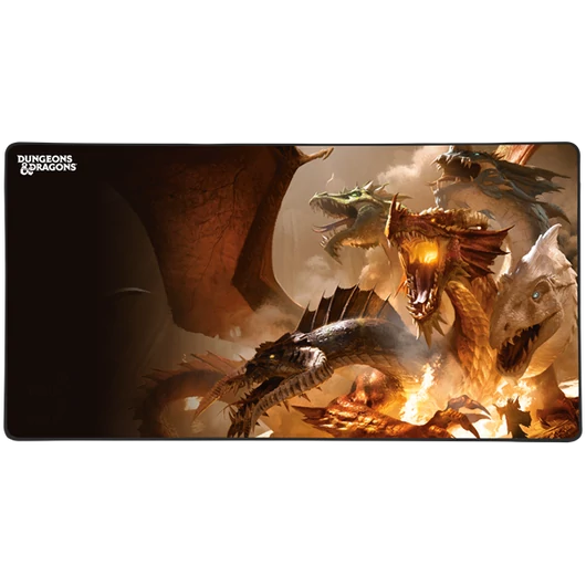 KONIX - DUNGEONS & DRAGONS "Tiamat" Gaming Egérpad 900x460mm, Mintás