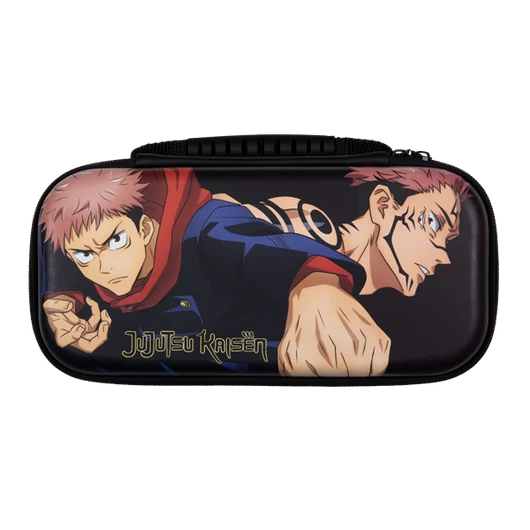 KONIX - JUJUTSU KAISEN Nintendo Switch/Switch Lite Utazó Tok, Fekete