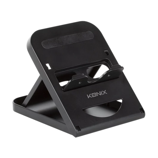 KONIX - MYTHICS Nintendo Switch/Lite/OLED Konzol hűtő + Játék tartó állvány, Fekete