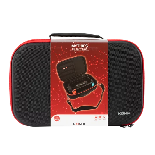 KONIX - MYTHICS Nintendo Switch/Lite/OLED Táska, Fekete