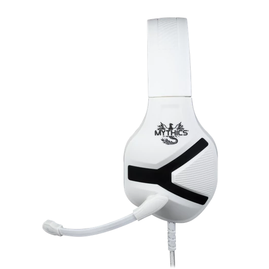 KONIX - MYTHICS PS5 Fejhallgató Nemesis Vezetékes Gaming Stereo Mikrofon, Fehér