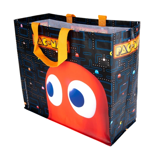 KONIX - PAC-MAN Bevásárló táska, Mintás