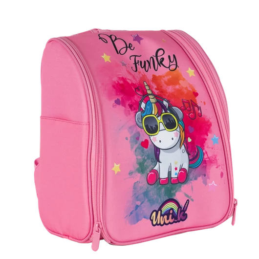 KONIX - UNIK "Be Funky" Nintendo Switch/Lite All In utazó Hátizsák, Rózsaszín