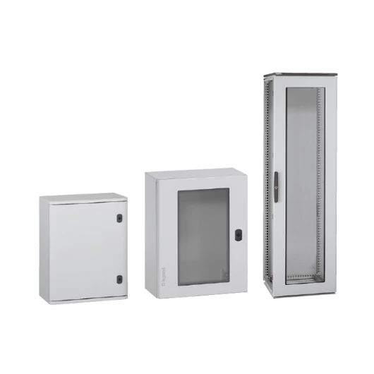 LEGRAND kültéri fali rack szekrény 16U SZÉL: 600 MÉLY: 600 IP65 dupla MAX: 450 kg Guardline