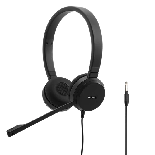 LENOVO WIRED VOIP STEREO HEADSET