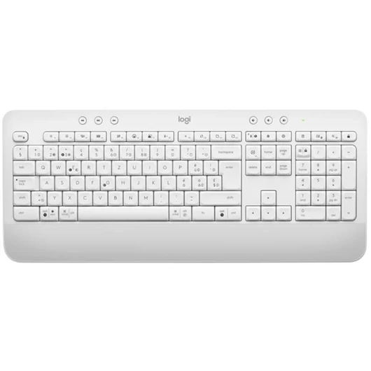 LOGITECH Billentyűzet - K650 Signature Vezeték Nélküli & Bluetooth Piszkosfehér, HUN