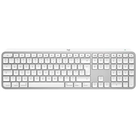 LOGITECH Billentyűzet - MX Keys Vezeték Nélküli Mac-hez Halványszürke, US