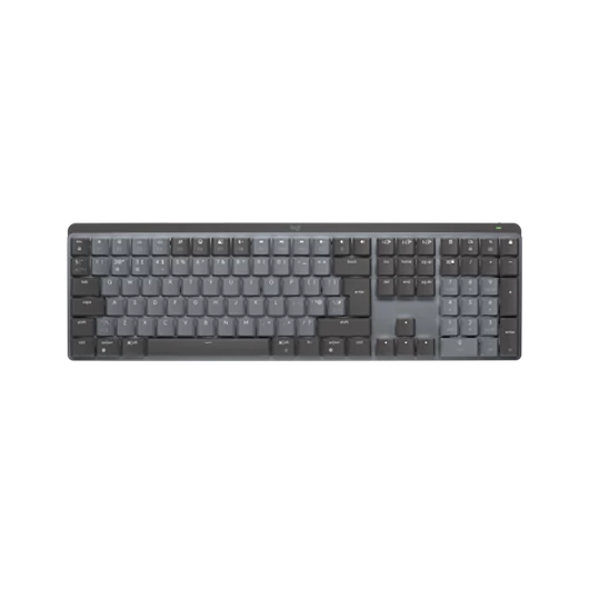 LOGITECH Billentyűzet - MX Mechanical Tactile Quiet US, Grafitszürke