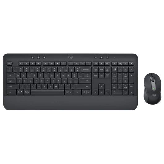 LOGITECH Billentyűzet + egér - MK650 Vezeték Nélküli Combo Grafitszürke, HUN