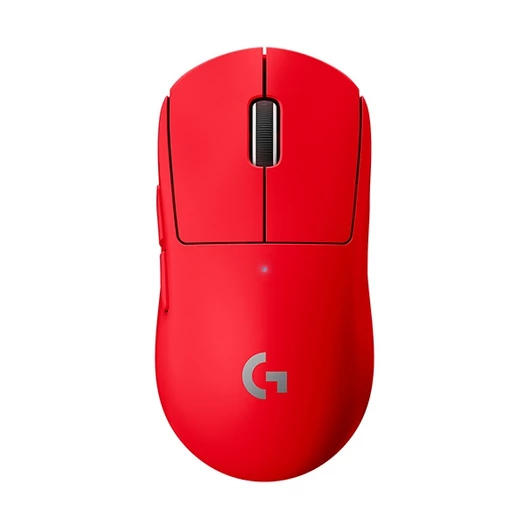LOGITECH Egér - Pro X Superlight Vezeték Nélküli Gaming, Piros