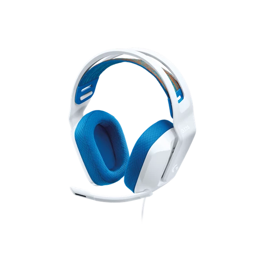 LOGITECH Fejhallgató 2.0 - G335 Gaming Vezetékes, Fehér
