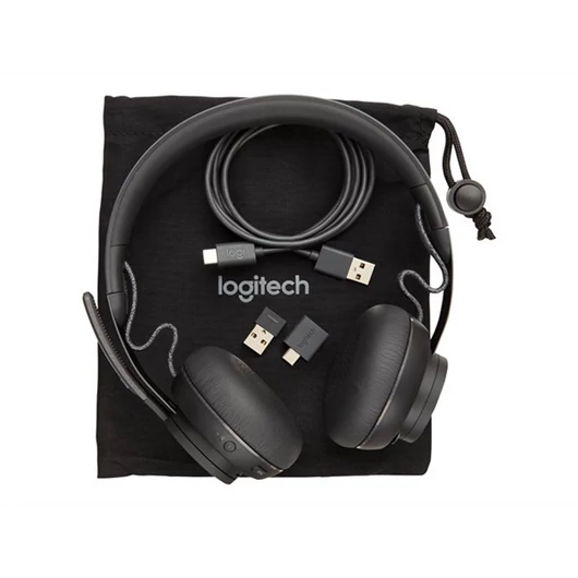 LOGITECH Fejhallgató 2.0 - Zone Wired MS Mikrofonos, Grafitszürke