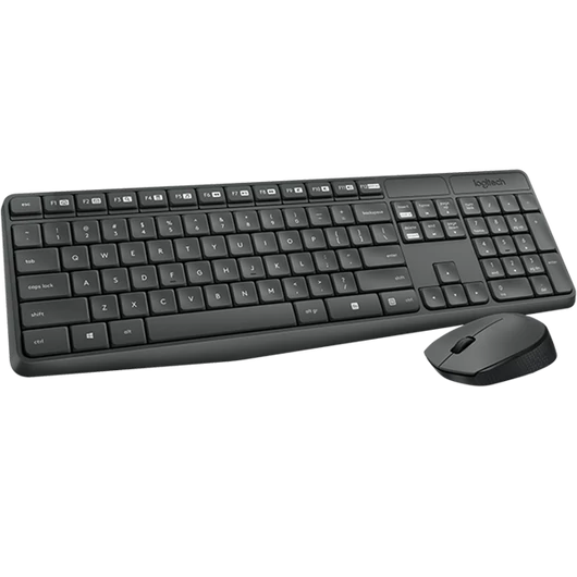 LOGITECH Billentyűzet + egér - MK235 Vezeték Nélküli Combo, HUN