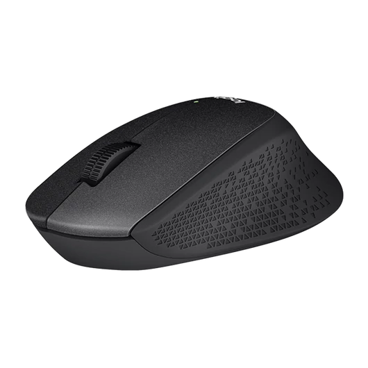 LOGITECH Egér - M330 Silent Plus Vezeték Nélküli Optikai, Fekete