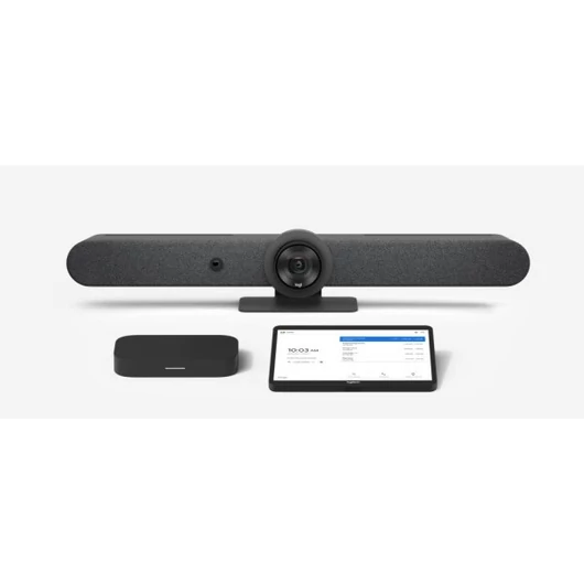 LOGITECH Videókonferencia csomag - Meetup kamera + RoomMate készülék + TAP IP központi egység