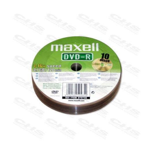 MAXELL DVD lemez -R 4.7GB 25db/Henger 16x Shrink