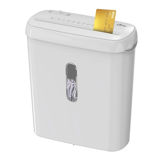 MEDIA-TECH Irat- és hitelkártya megsemmisítő WHITE SHREDDER