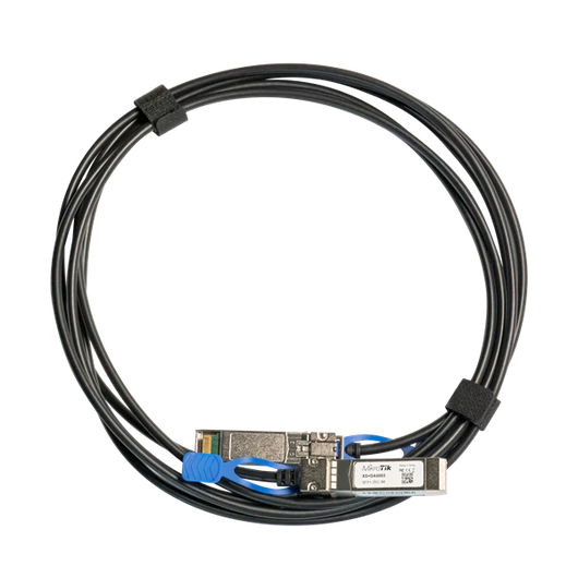 MIKROTIK DAC Kábel 25Gbps, SFP/SFP+/SFP28, 3 méteres - XS+DA0003