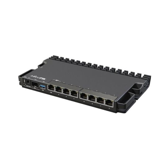 MIKROTIK Vezetékes Router RouterBOARD 7x1000Mbps + 1x2,5Gbit + 1x10Gbit SFP+, Rackes  - RB5009UG+S+IN