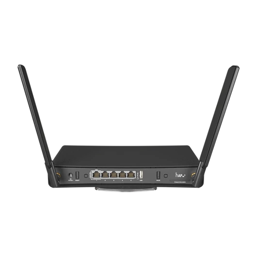 MIKROTIK Wireless Router hAP ax3, DualBand,  4x1000Mbps, 1x2500Mbps, AX1800, Asztali - C53UiG+5HPaxD2HPaxD
