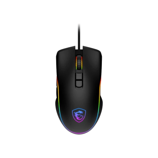 MSI ACCY FORGE GM300 Optical GAMING Wired Mouse, 7200dpi, Black