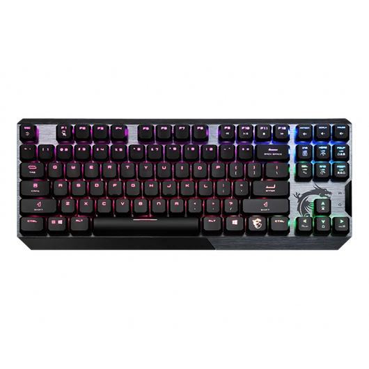MSI ACCY VIGOR GK50 LOW PROFILE TKL US Mechanical Gaming Keyboard, US