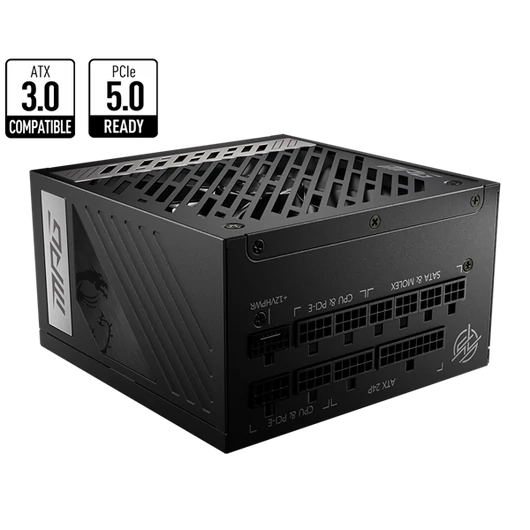 MSI Tápegység 1000W 80+ Gold moduláris, Gen 5.0
