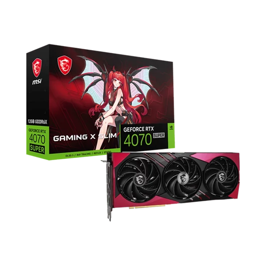 MSI Videokártya PCI-Ex16x nVIDIA RTX 4070 SUPER GAMING X SLIM 12GB DDR6X