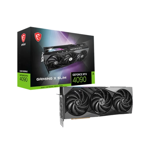 MSI Videokártya PCI-Ex16x nVIDIA RTX 4090 GAMING X SLIM 24GB DDR6X