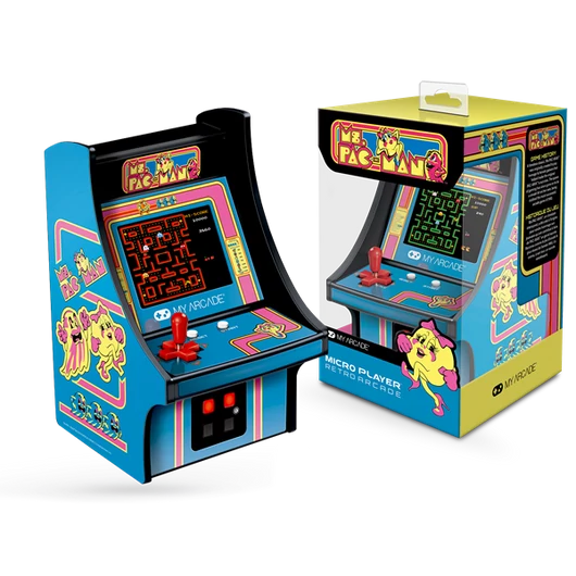 MY ARCADE Játékkonzol Ms. Pac-Man Micro Player Retro Arcade 6.75" Hordozható, DGUNL-3230