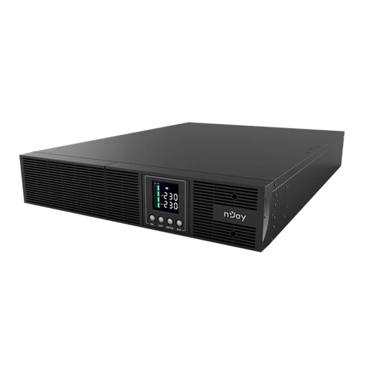 NJOY Szünetmentes Aster 3K, 3000VA, 2700W, Online, LCD display