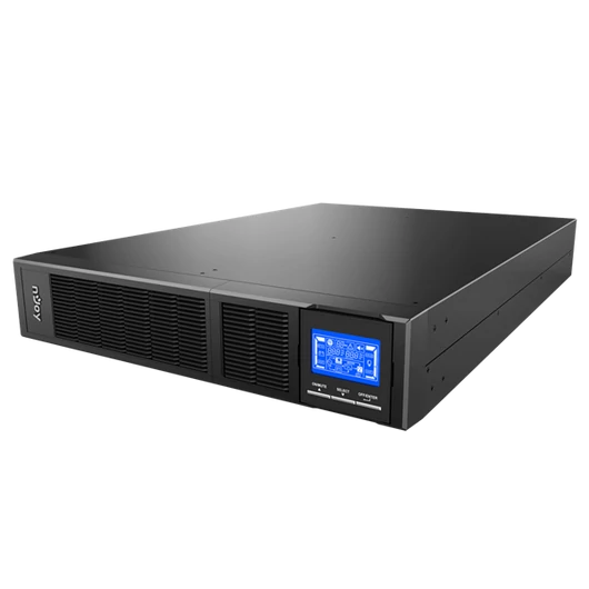 NJOY Szünetmentes Balder 2000, 2000VA, 2000W, Online rack (2U), LCD display