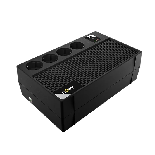 NJOY Szünetmentes RENTON 650 PLUS, 650VA, 360W, Line-interactive 4x Schuko