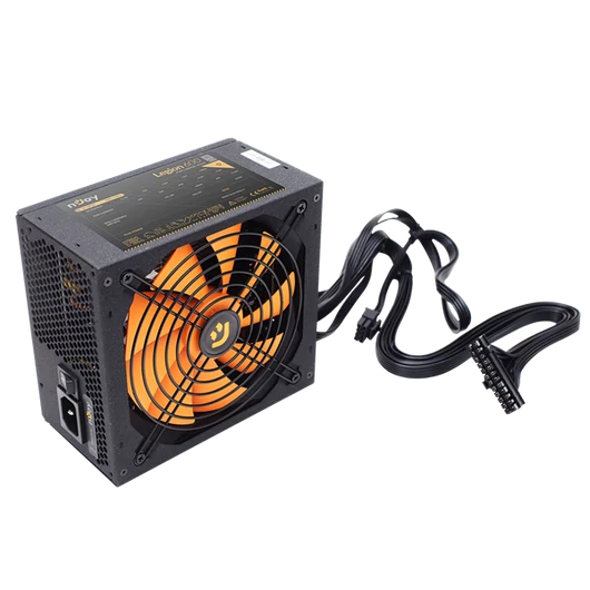 NJOY Tápegység Legion Series 600W, 14cm, 20+4, Aktív PFC