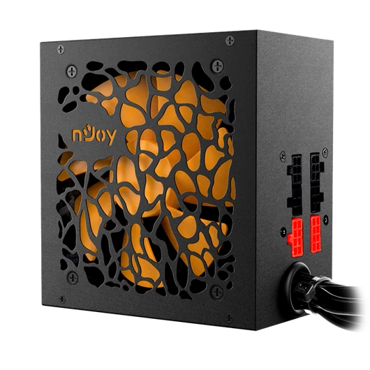 NJOY Tápegység Theta Series 750W, 12cm, 20+4, Aktív PFC
