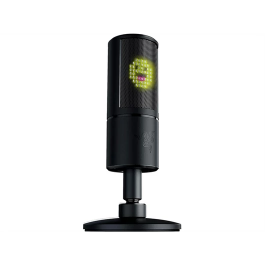 Razer Seiren Emote streamer asztali mikrofon, fekete