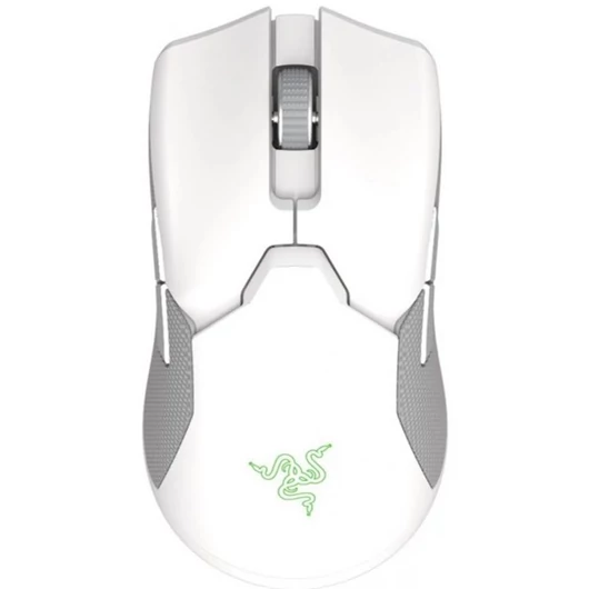 Razer Viper Ultimate + Charging Dock Mercury vezeték nélküli gamer egér, fehér