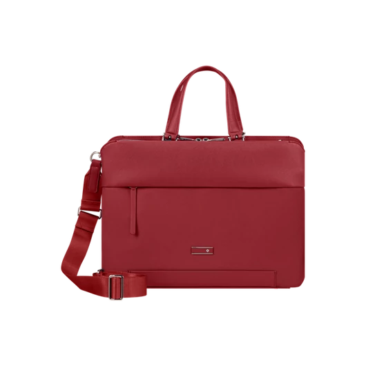SAMSONITE NŐI Notebook Aktatáska 147736-1267, BAILHANDLE 3 COMP 14.1" (DARK RED) -ZALIA 3.0