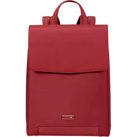 SAMSONITE NŐI Notebook Hátizsák 147735-1267, Backpack with Flap 14.1" (Dark Red) -ZALIA 3.0