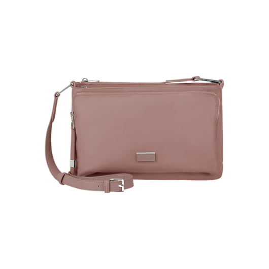 SAMSONITE NŐI Táska 144364-5055, H. Shoulder Bag M 3 Comp. (Antique Pink) -BE-HER