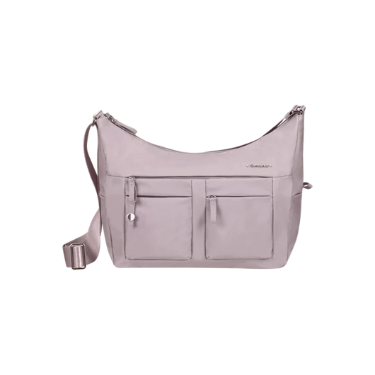 SAMSONITE NŐI Válltáska 144721-0414, SHOULD. BAG M +2 POCK (LIGHT TAUPE) -MOVE 4.0