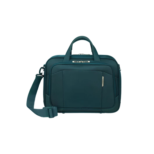 SAMSONITE Notebook táska 143334-1686, LAPTOP SHOULDER BAG (PETROL BLUE) -RESPARK