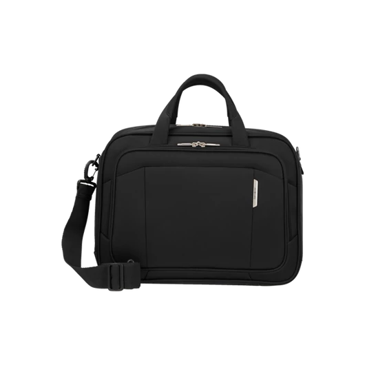 SAMSONITE Notebook táska 143334-7416, LAPTOP SHOULDER BAG (OZONE BLACK) -RESPARK