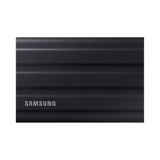 SAMSUNG Hordozható SSD T7 Shield, USB 3.2 Gen.2 (10Gbps), 1TB, Fekete