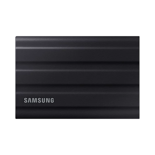 SAMSUNG Hordozható SSD T7 Shield, USB 3.2 Gen.2 (10Gbps), 2TB, Fekete