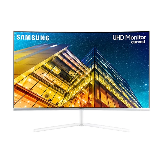 SAMSUNG Ívelt VA monitor 31.5" UR591C, 3840x2160, 16:9, 250cd/m2, 4ms, HDMI/DisplayPort