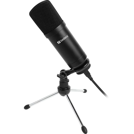 SANDBERG Mikrofon, Streamer USB Desk Microphone
